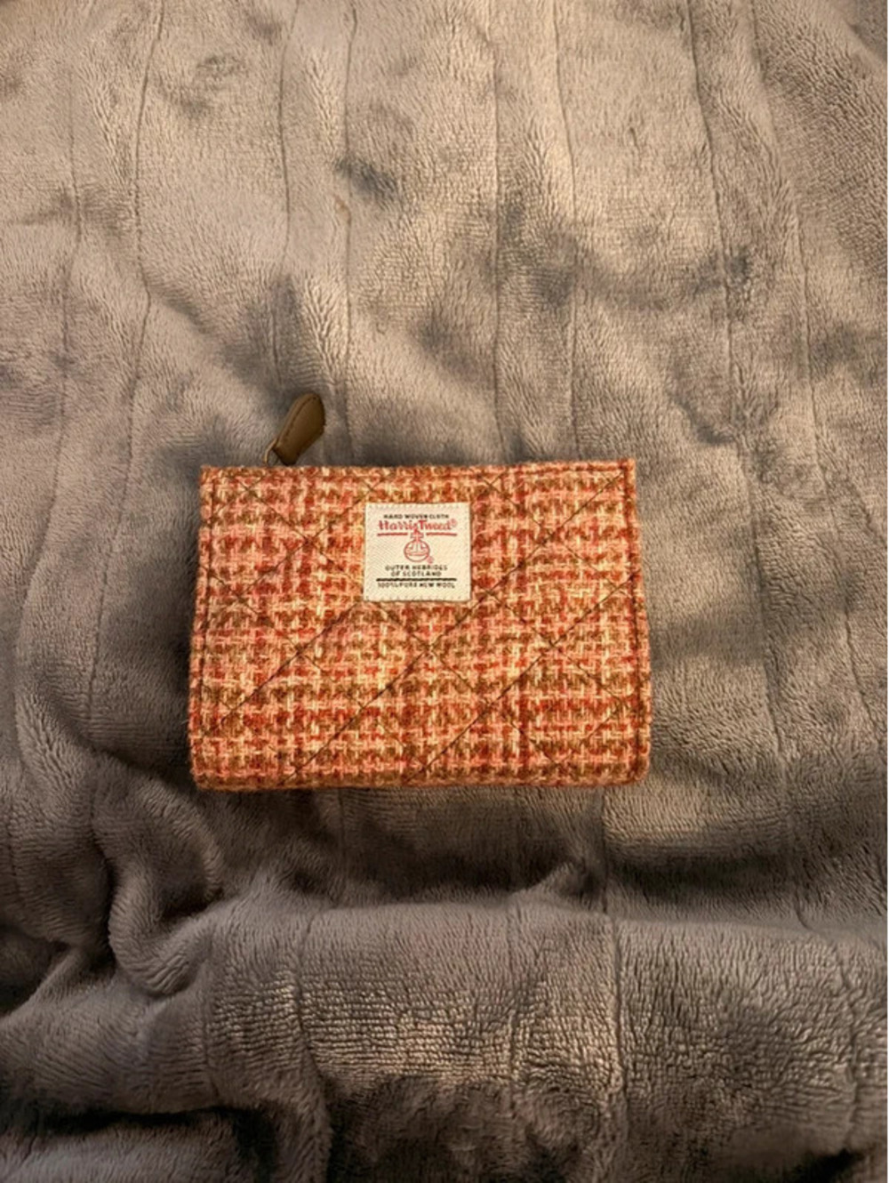 Harris Tweed Folding Wallet